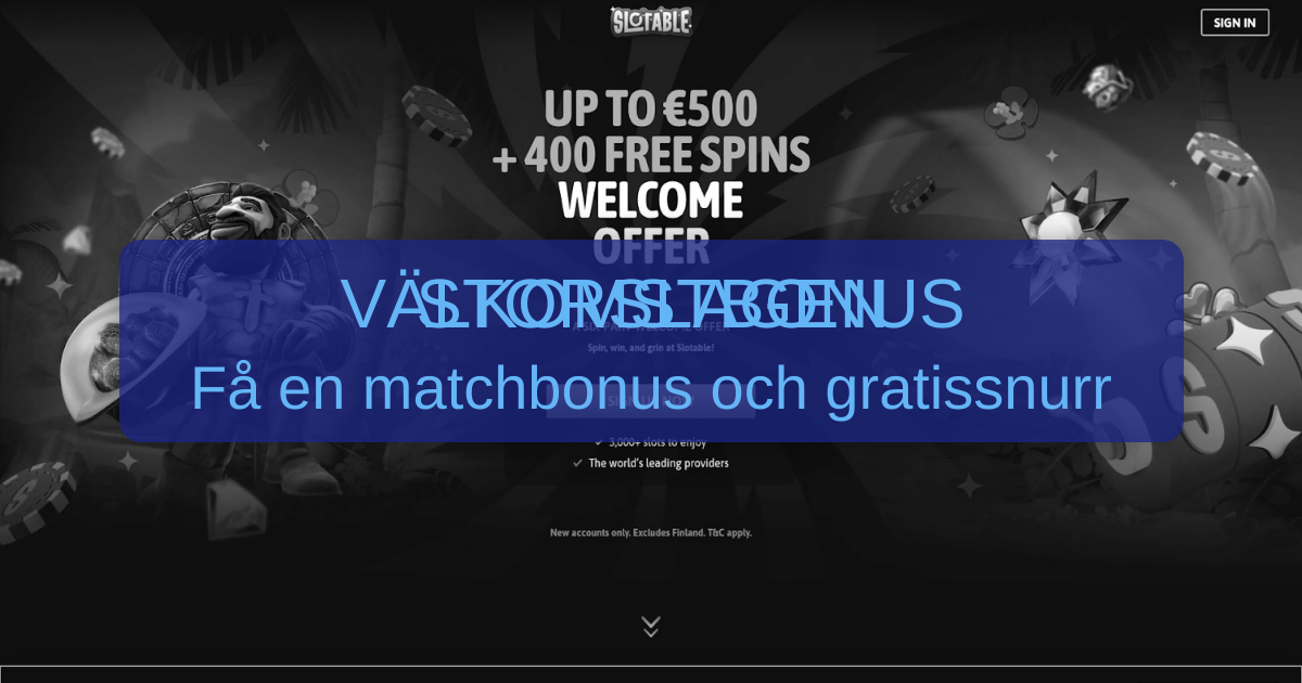 Slotable Casino Sverige