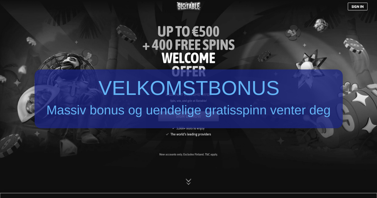 Slotable Casino Norge
